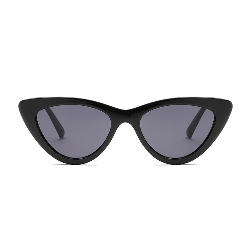 1 Paar Simple Series Alltags-Sonnenbrille aus einfarbigem Kunststoff für Damen h5Bild2