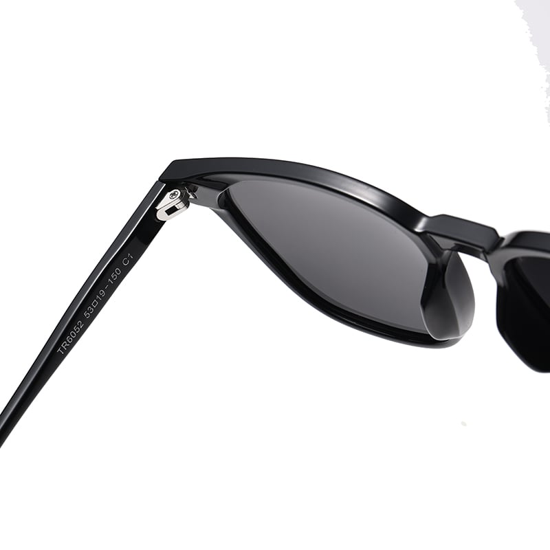 1 Pair Classic Series Retro Patchwork Plastic Women's Sunglasses Picture4