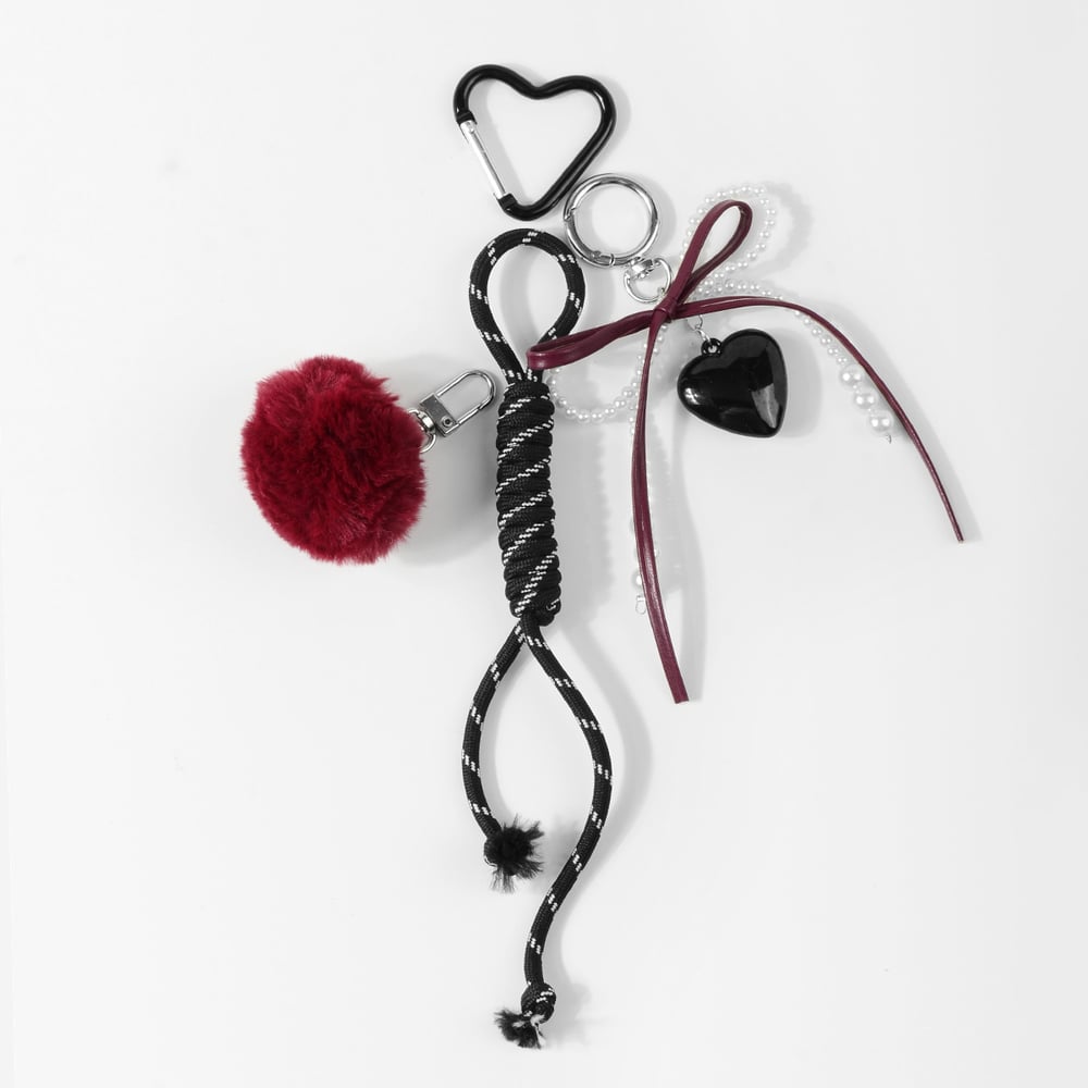 1 Piece Romantic Series Retro Heart Alloy Women's Bag Charms h5Picture4