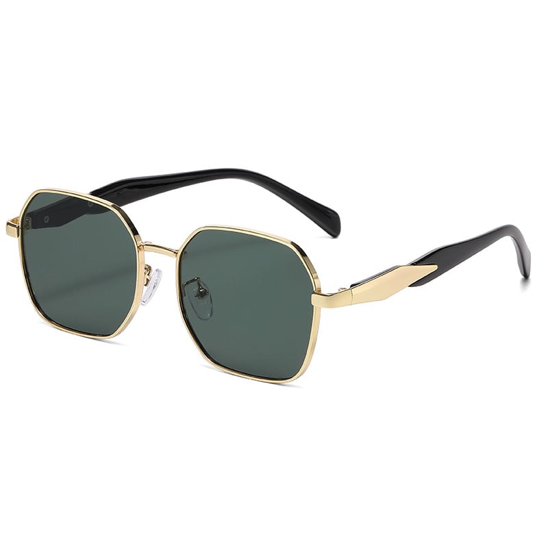 1 Pair Simple Series Casual Patchwork Stainless Steel Unisex Sunglasses Picture8