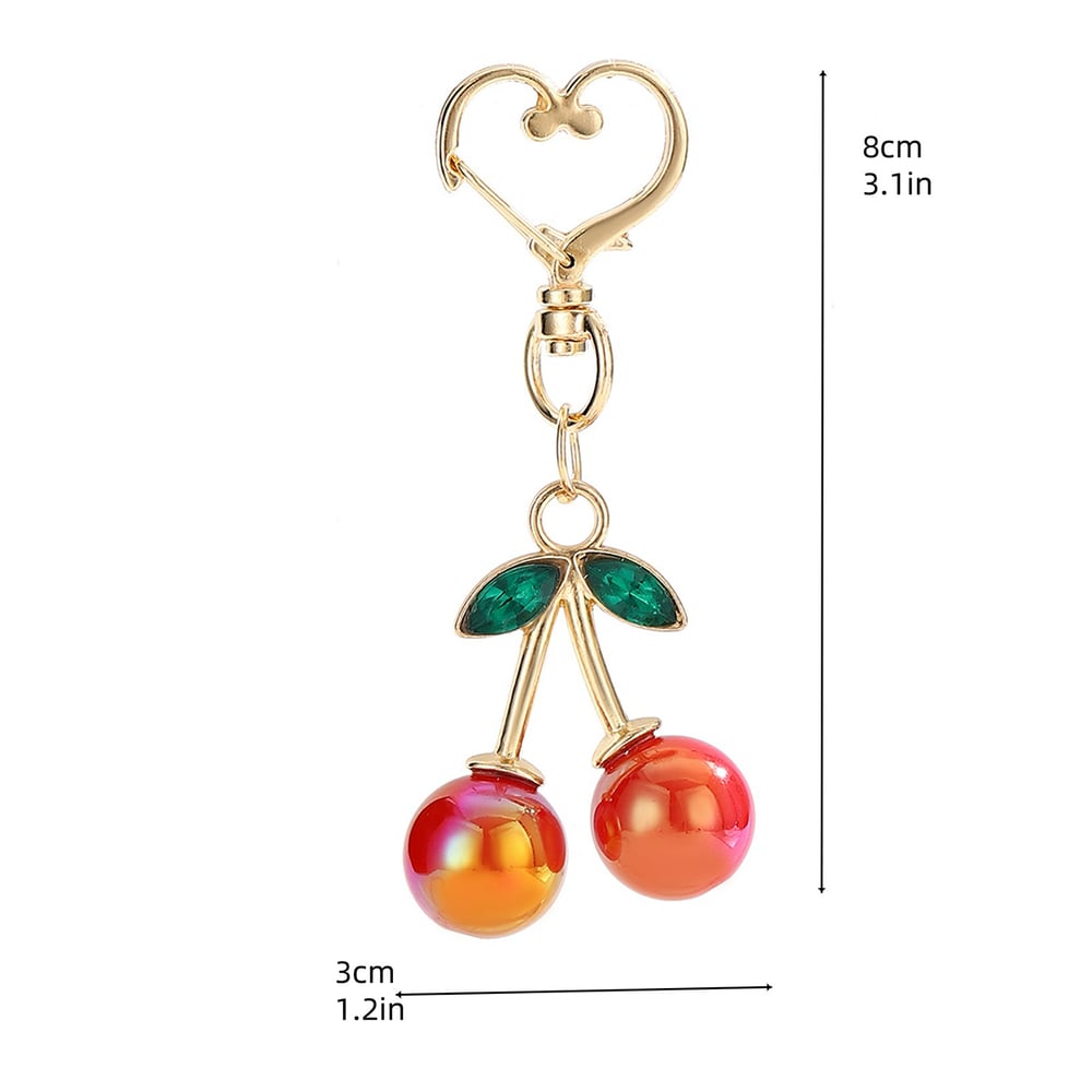 1 Piece Sweet Cherry Women's Bag Charms h5Picture9