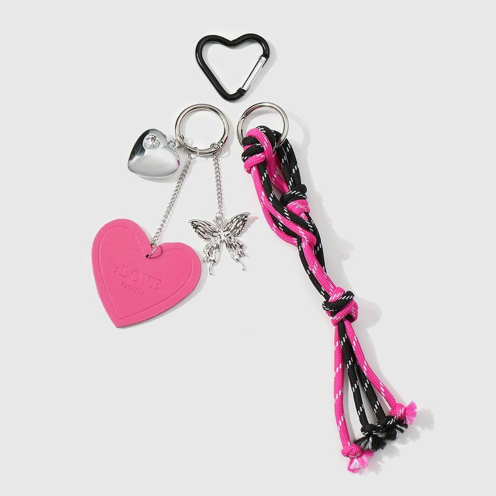 1 Piece Simple Series Retro Heart Alloy Women's Bag Charms Picture5