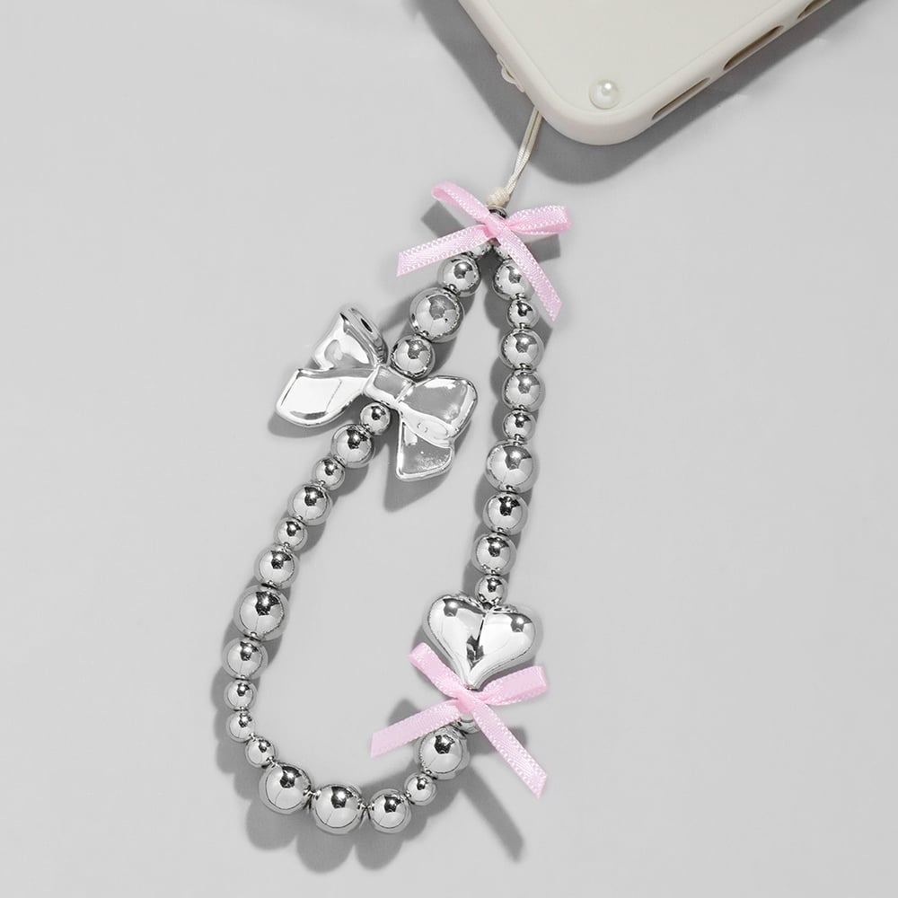 1 Piece Romantic Series Sweet Bow Knot CCB Women's Bag Charms h5Picture3