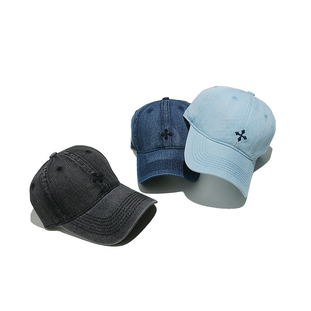 1 Piece Cross Pattern Embroidery Baseball Cap Picture3