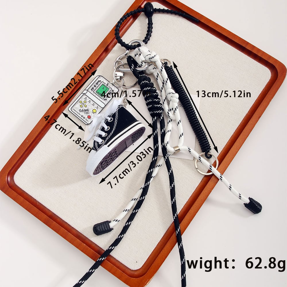 1 Piece Sport Style Mini Sneaker & Tennis Women's Bag Charms Picture10