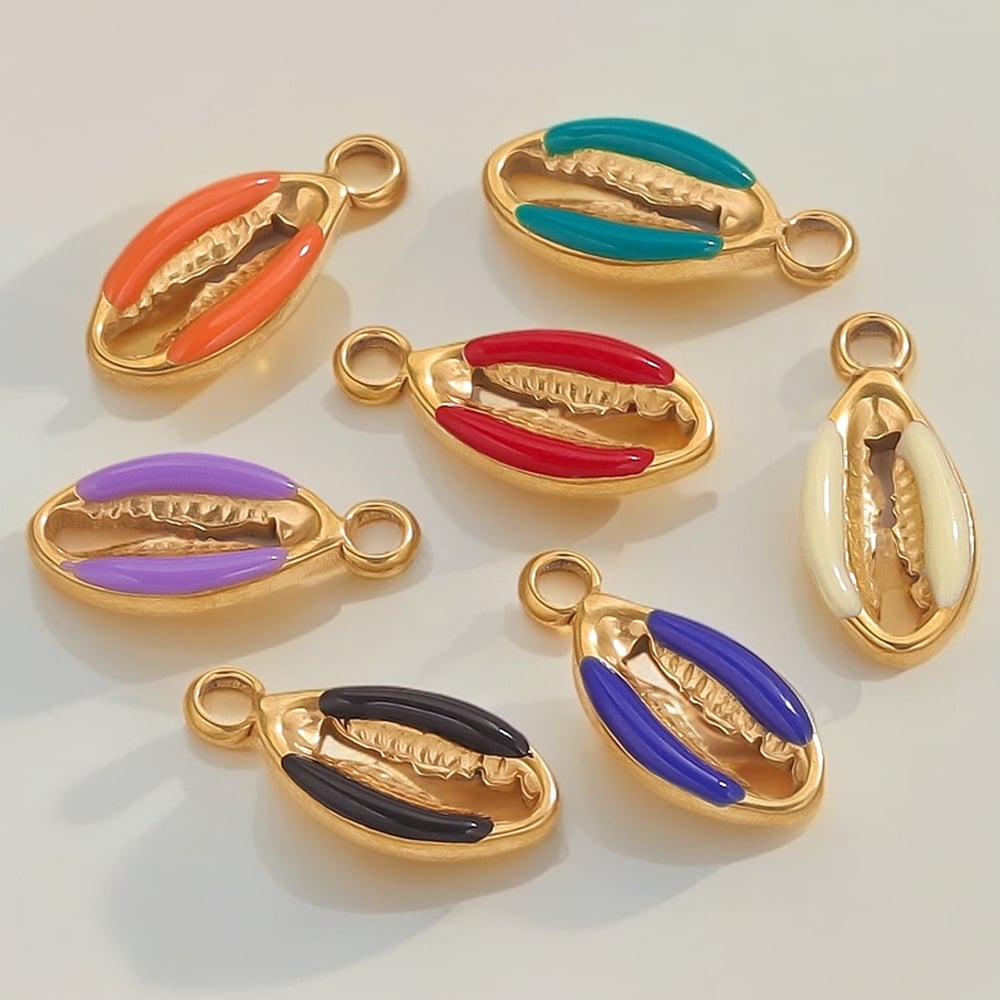 1 Piece Simple Series Retro Turtle Stainless Steel   Gold Color  Women's Pendants h5Picture4