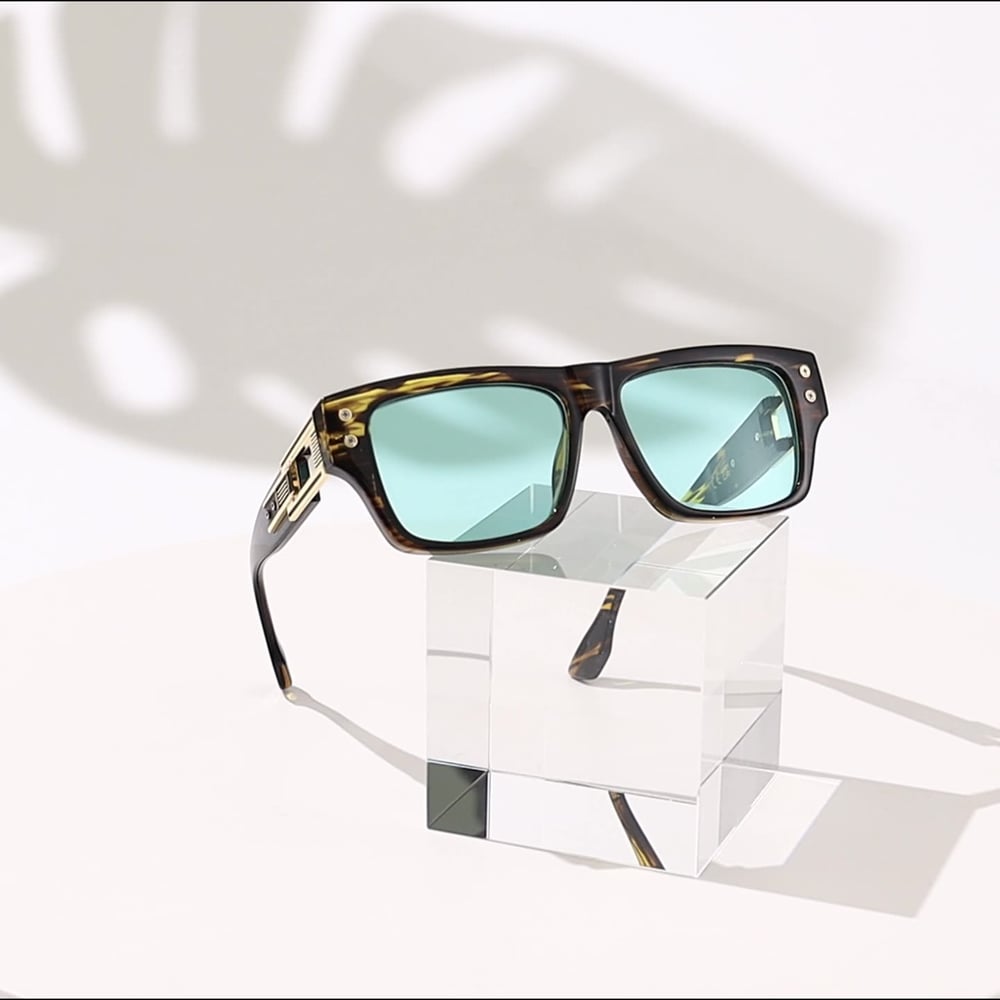 1 Pair Simple Series Daily Solid Color Plastic Women's Sunglasses h5Picture8