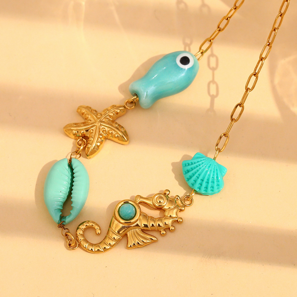 Cute Oceanic Pendant Necklaces Picture4