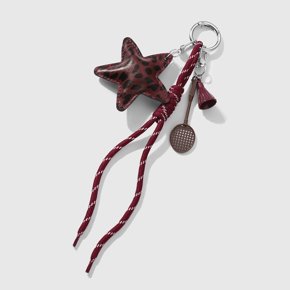 1 Piece Simple Series Retro Animal Leather Women's Bag Charms h5Picture4