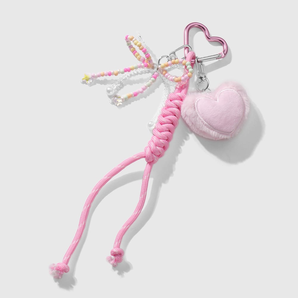 1 Stück Romantische Serie Sweet Heart Alloy Damen Taschenanhänger h5Bild7