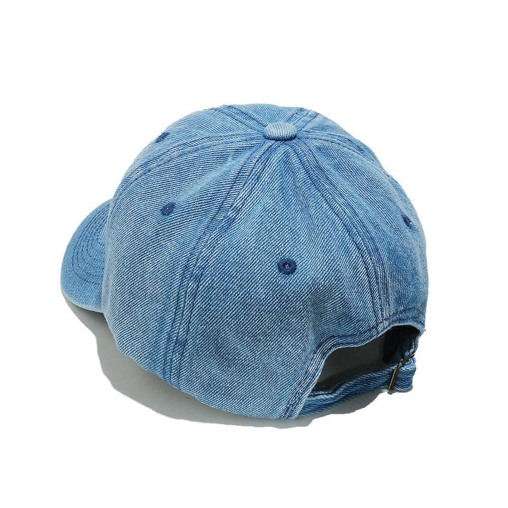 1 Piece Denim Love Embroidered Baseball Cap Picture6