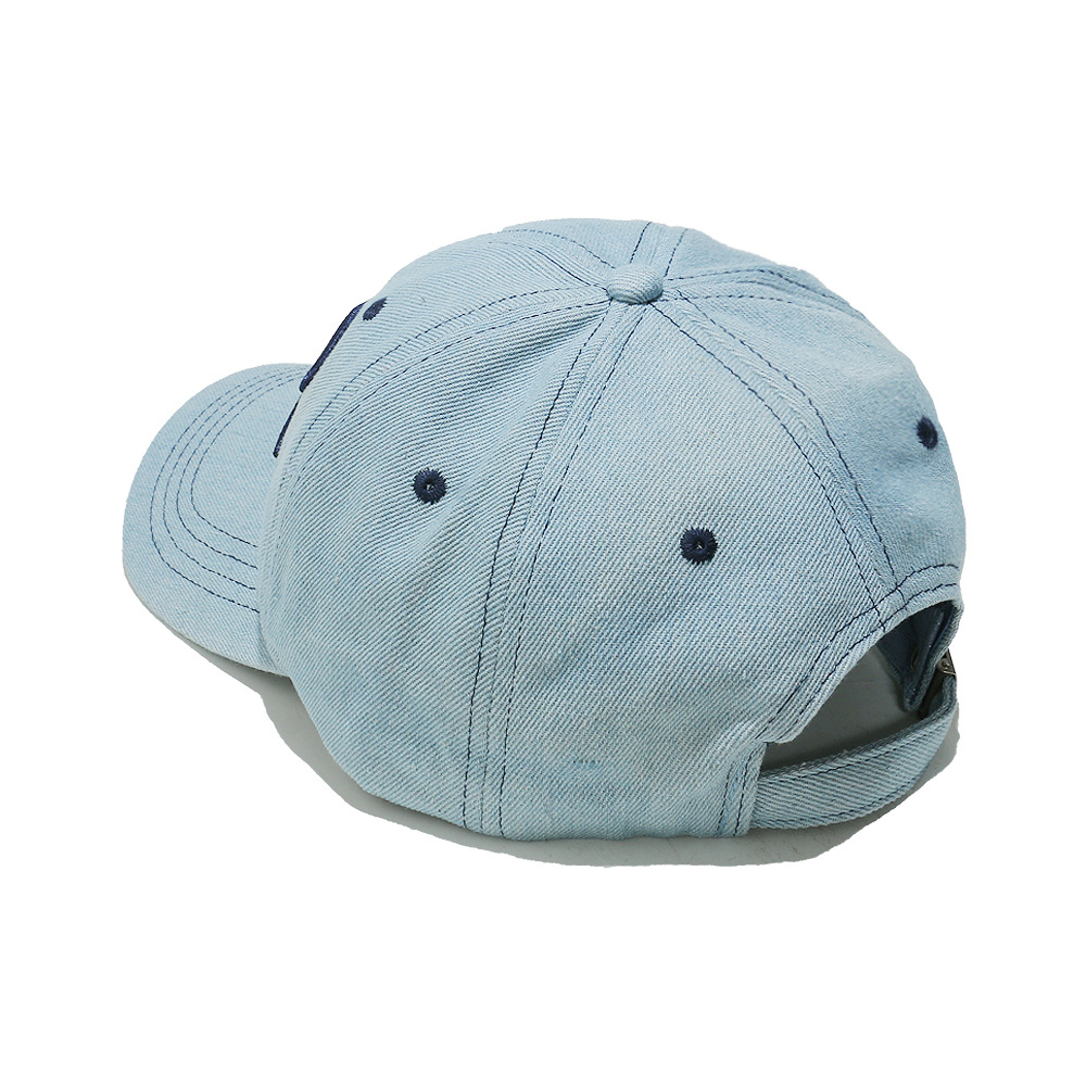 1 Piece Denim Bow Embroidery Baseball Cap Picture6