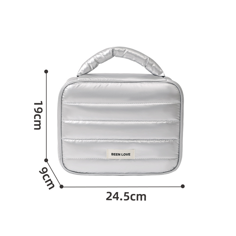 1 Piece Simple Series Daily Solid Color Nylon Large-capacity Storage Bag for Daily Items during Travel h5Picture11