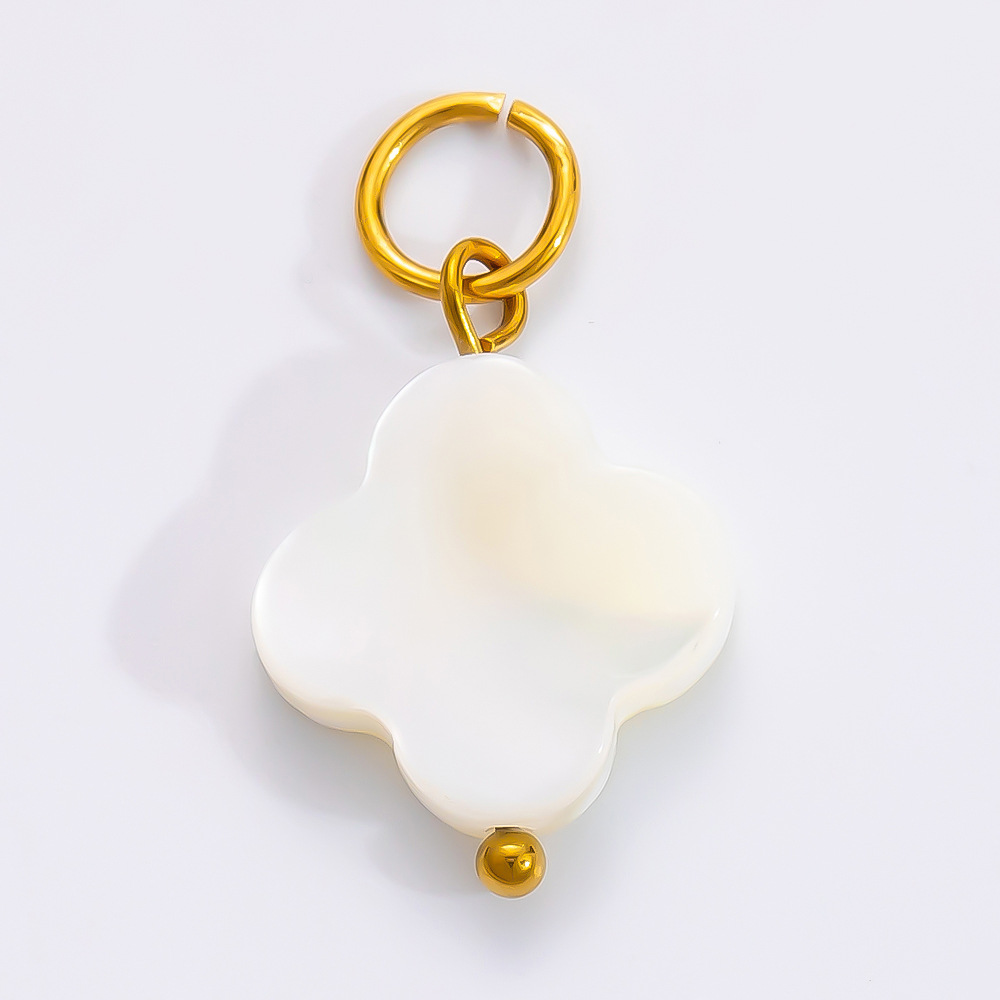 1 Piece Romantic Series Sweet Turtle Stainless Steel   Gold Color  Rhinestone Women's Pendants h5Picture5