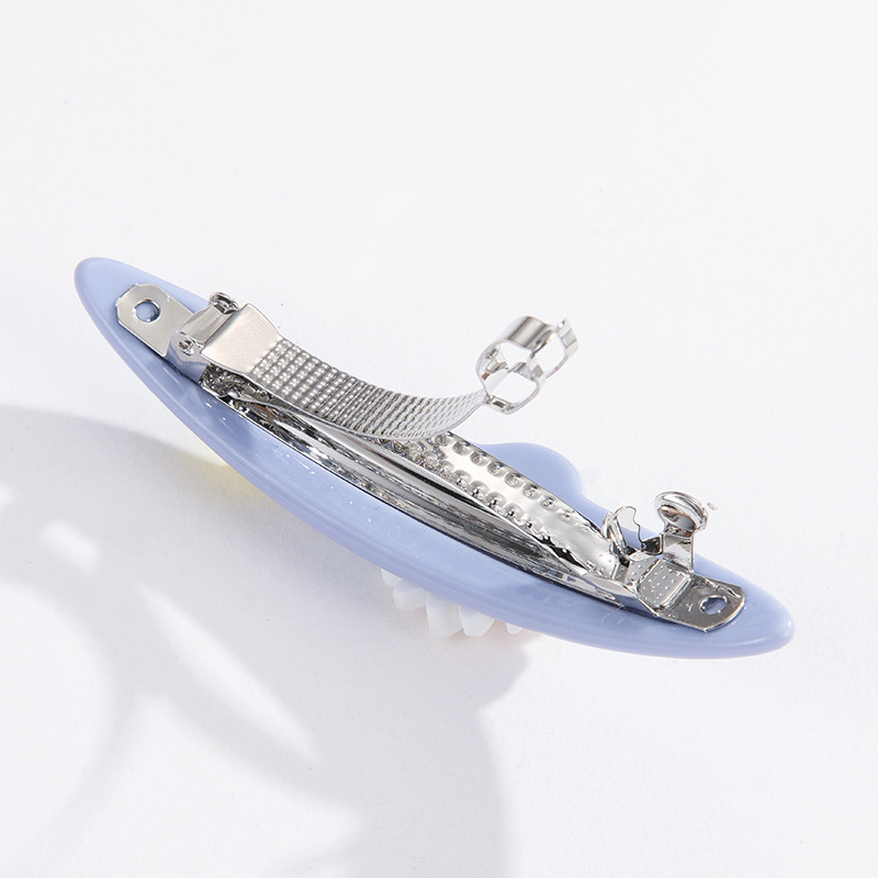 1 Piece Designable Style Vacation Flower Shape Colorful All-match Women's Hair Clips h5Picture5