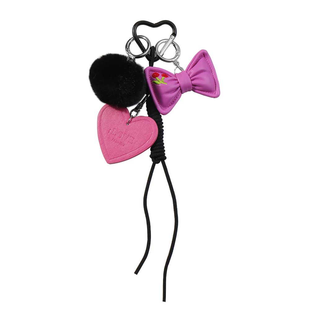 1 Piece Romantic Series Sweet Bow Knot Resin Women's Bag Charms h5Picture6