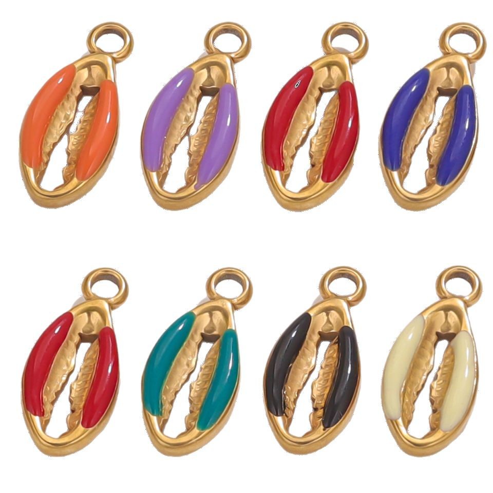 1 Piece Simple Series Retro Turtle Stainless Steel   Gold Color  Women's Pendants h5Picture5