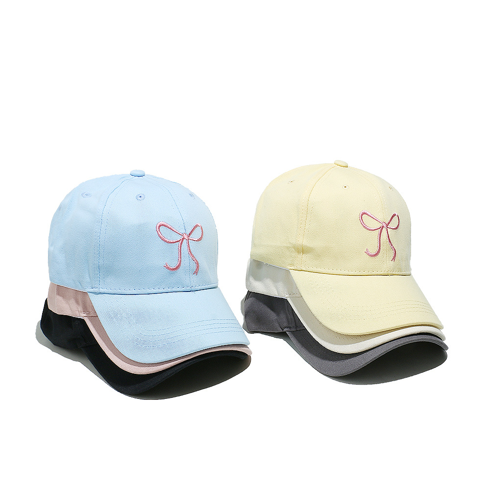 1 Piece Sweet Bow Embroidered Baseball Cap Picture6