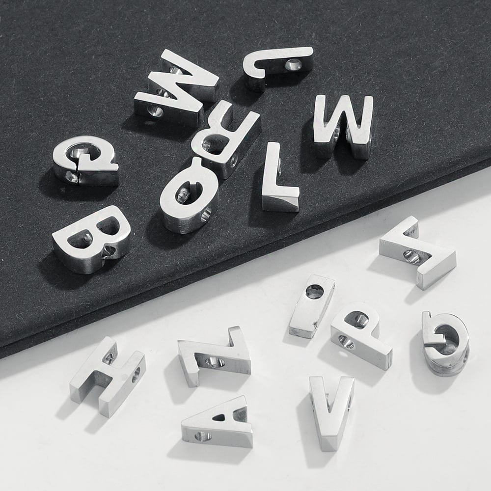 1 Pair Simple Series Casual Letter Unisex Pendants h5Picture3