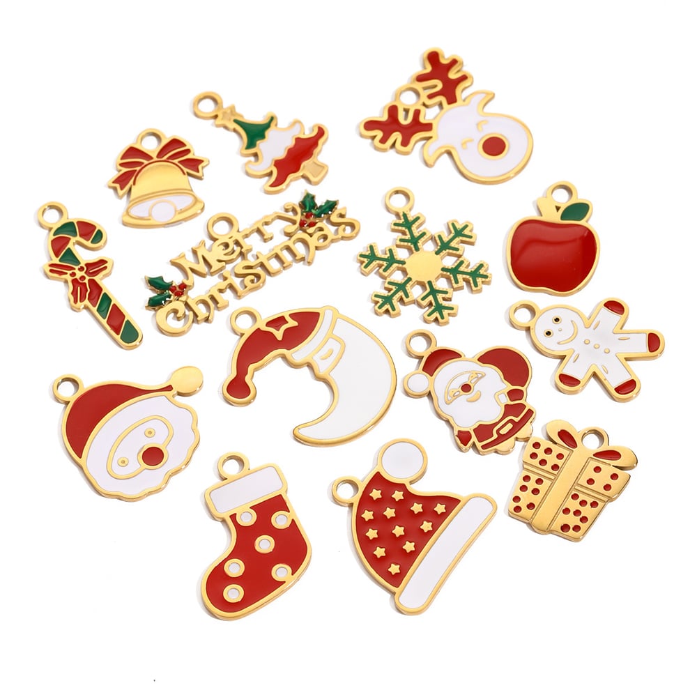 1 Piece Ethnic Series Classic Cartoon Stainless Steel Gold Color Women's Pendants h5Picture5