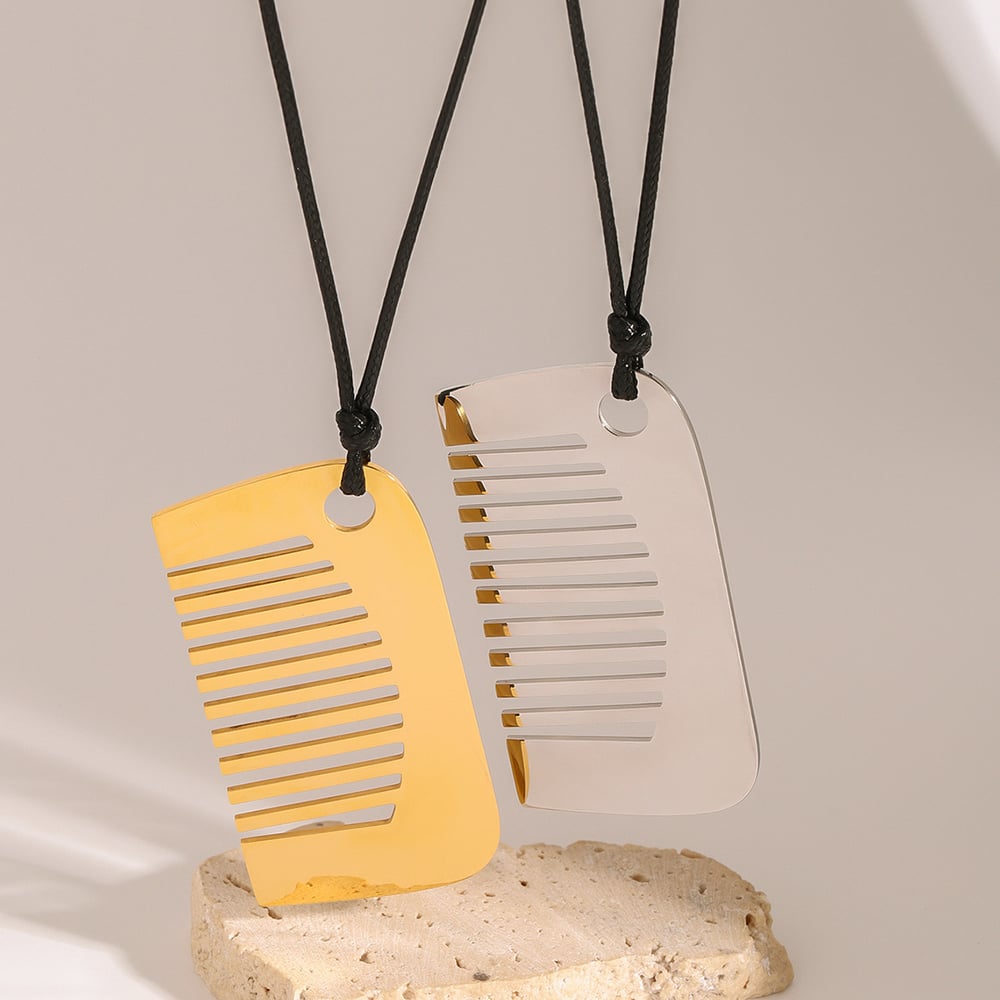 1 pair simple series casual geometric stainless steel  gold plated women drop earrings h5Picture6