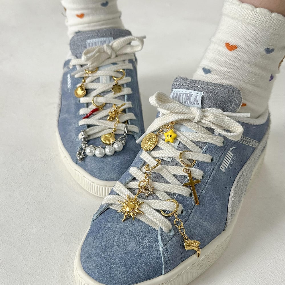 1 paio di perle dolci della serie semplice in acciaio inossidabile placcato oro 18K perle artificiali pendenti da donna h5Immagine2