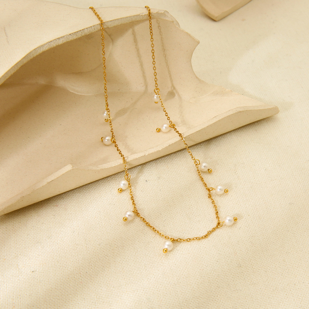 1 Piece Simple Series Daily Pearl Women's Pendant Necklaces Picture3