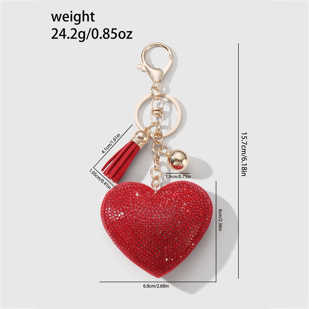 Sweet Heart Bag Charms Picture2