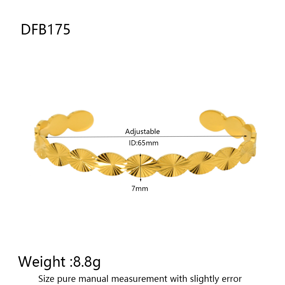 Vintage Star - shaped Gold - colored Stainless Steel Women's Rings 