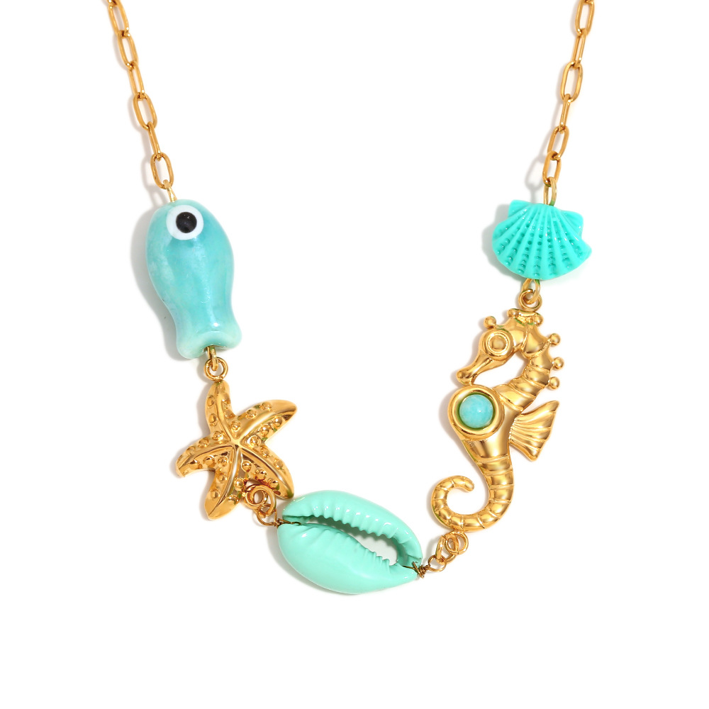 Cute Oceanic Pendant Necklaces Picture6