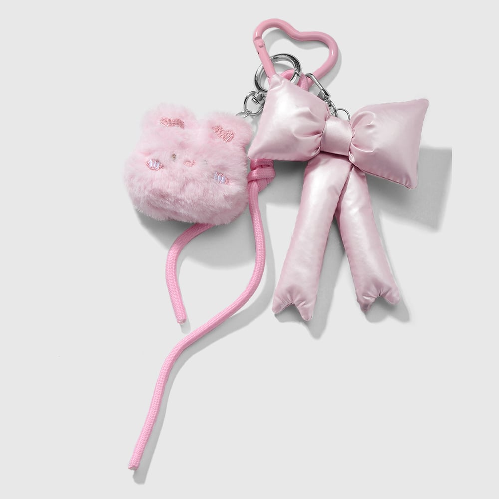 1 Piece Sweet Beaded Bow Bag Charms Picture8