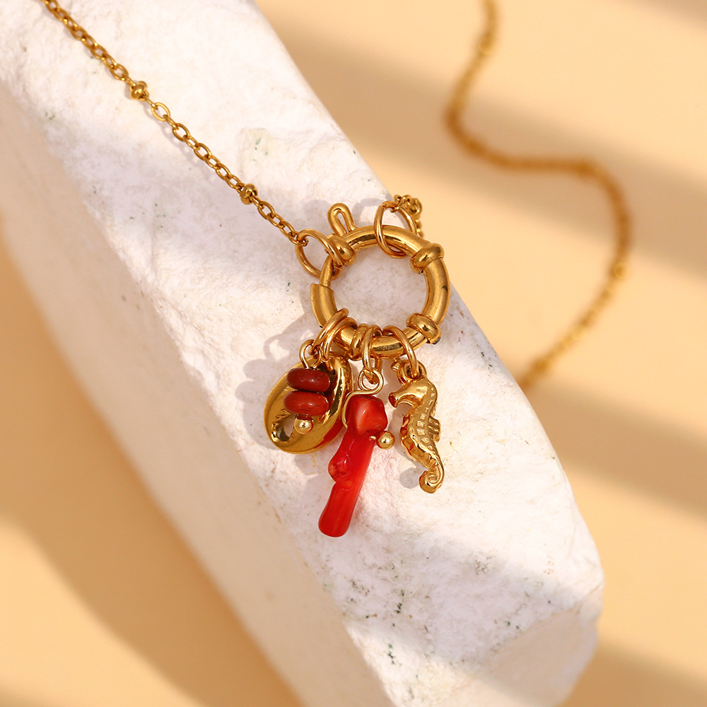 Retro Oceanic Women's Pendant Necklaces h5Picture6