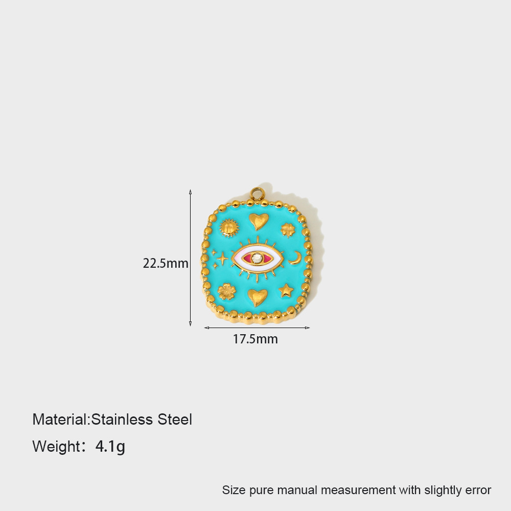 Accessori pendenti in acciaio inossidabile fai da te con design creativo