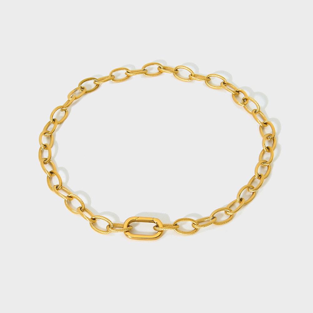 Simple Necklace with a Sense of Luxury - DIY Stainless Steel Necklace for Women h5Picture4