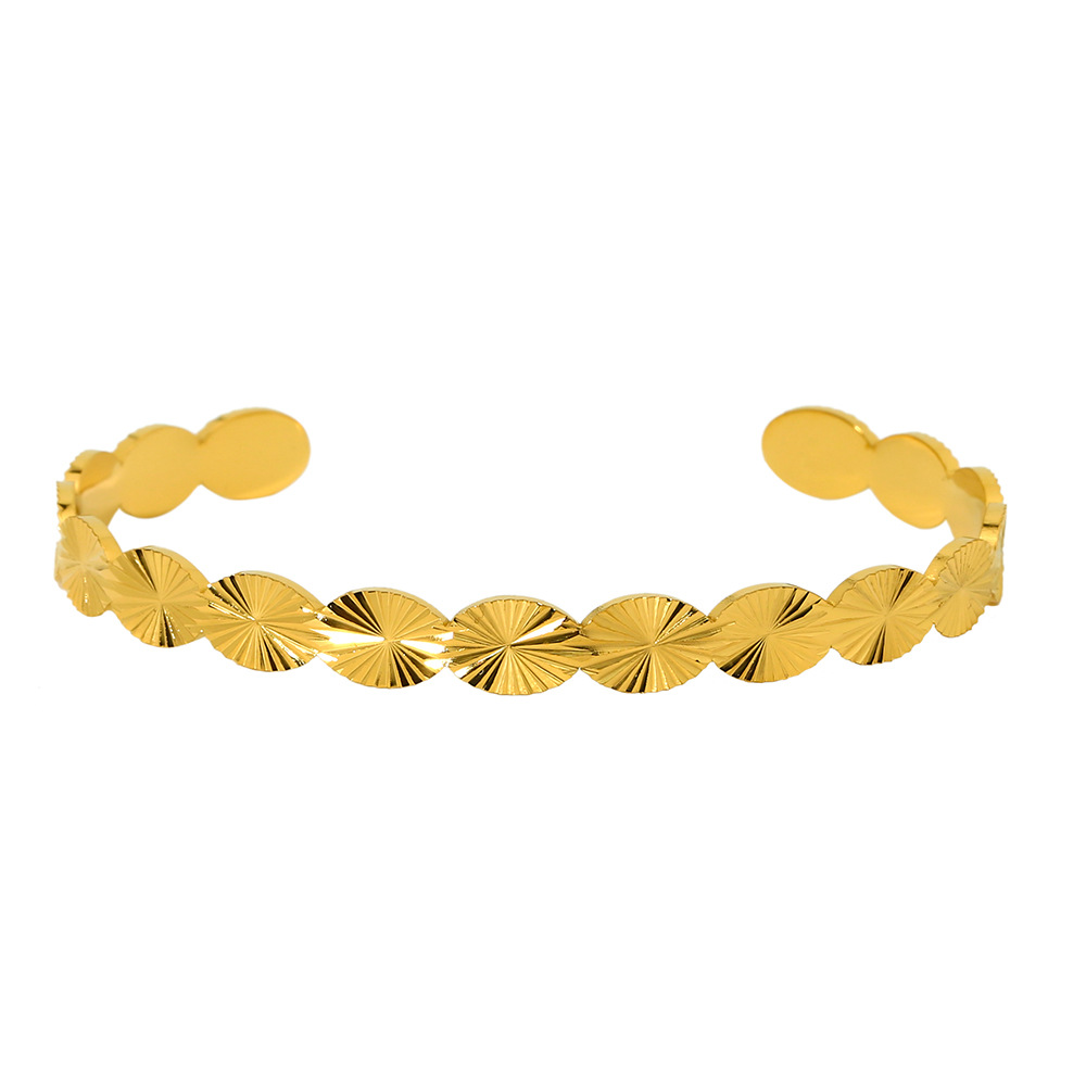 Vintage Star - shaped Gold - colored Stainless Steel Women's Rings Picture5