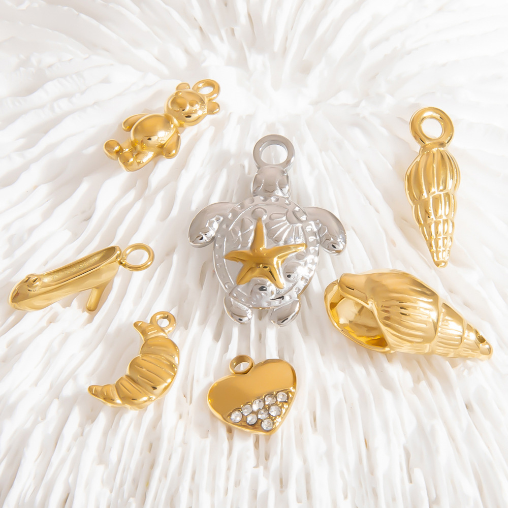 Oceanic Series Gold Color DIY Pendants h5Picture4