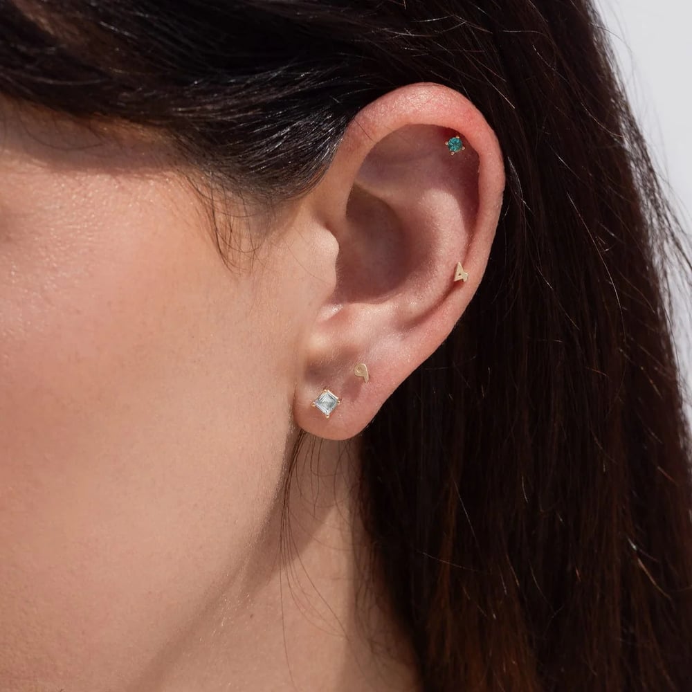 Simple Stainless Steel Gold Color Birthstone Charm Bracelets h5Picture6