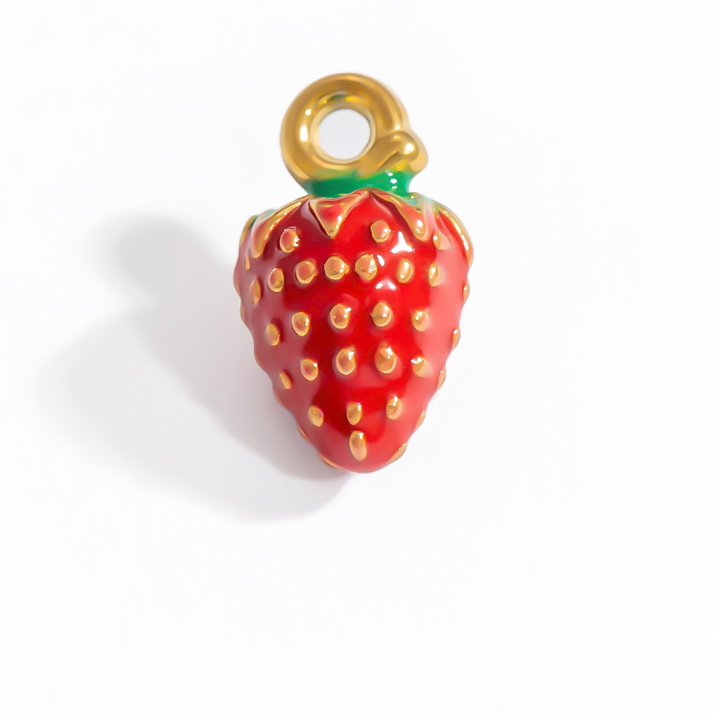 Cute Fruit Gold Color DIY Pendants h5Picture4