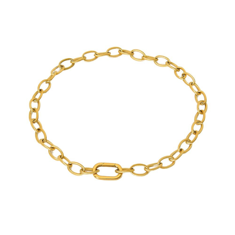 Simple Necklace with a Sense of Luxury - DIY Stainless Steel Necklace for Women h5Picture5