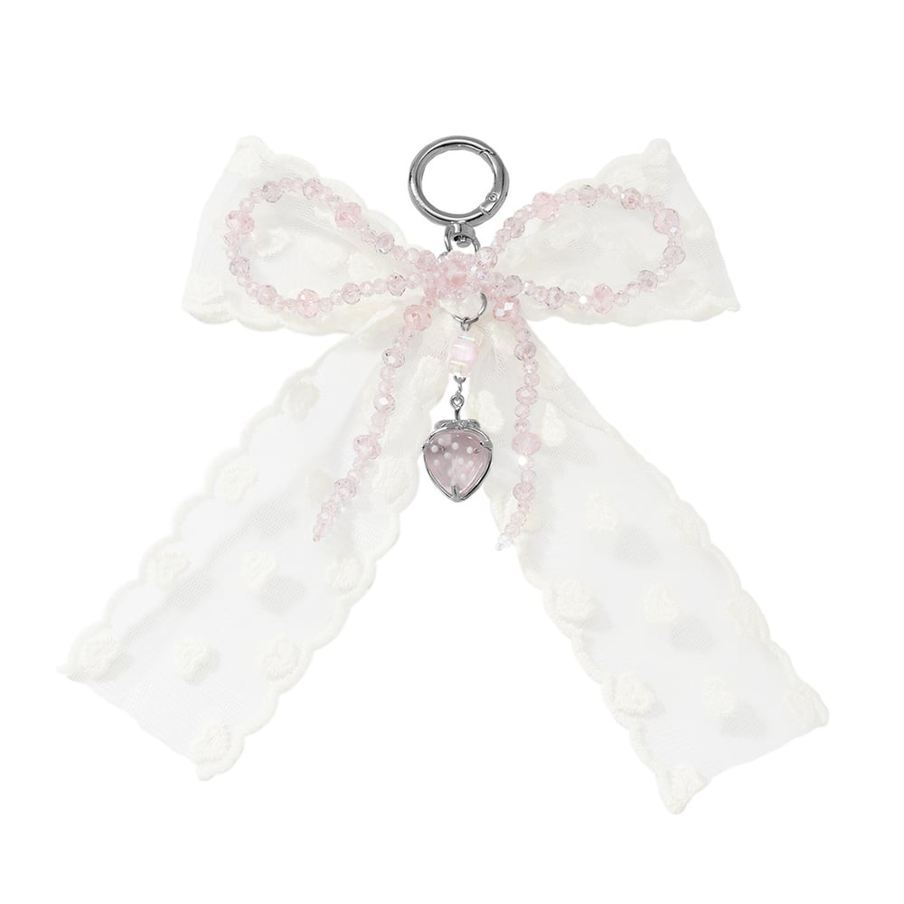 Lace Bow Knot Bag Charms h5Picture4