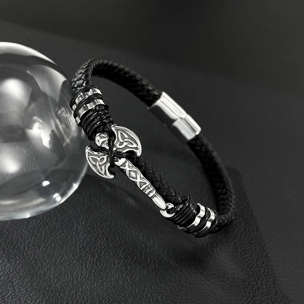 1 Piece Axe Shape Stainless Steel Men's Bracelets h5Picture5