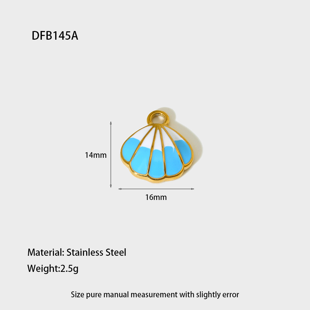 Starfish Stainless Steel Gold Color Pendant h5Picture4