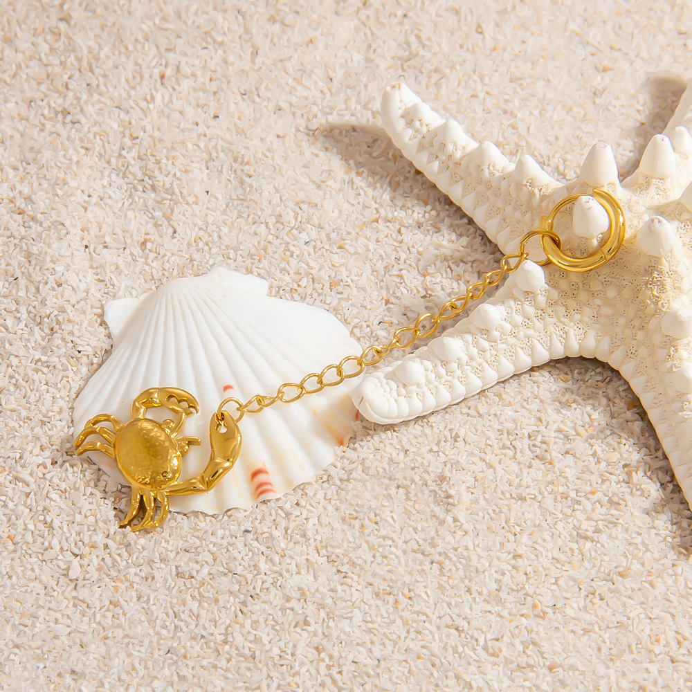 Oceanic Stainless Steel Gold Color Bikini Pendant Picture9