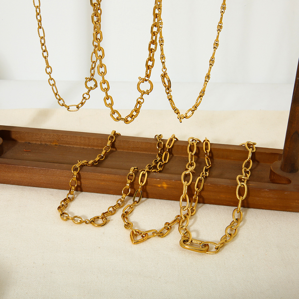 Simple Necklace with a Sense of Luxury - DIY Stainless Steel Necklace for Women h5Picture2