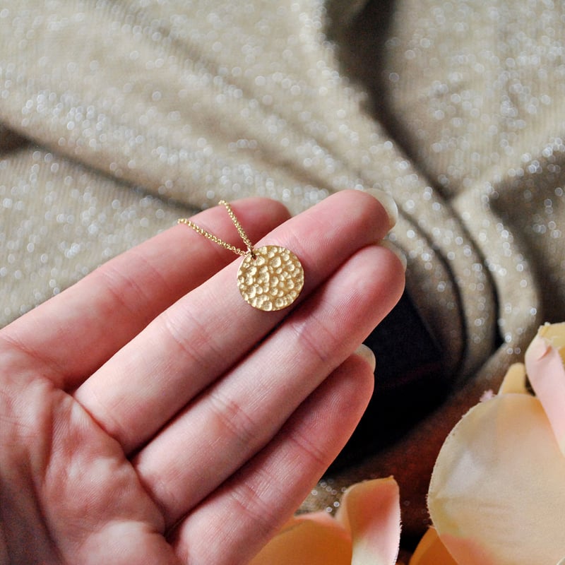 Collar de mujer de acero inoxidable color dorado con cadena simple de serie simple de 1 pieza h5Imagen8