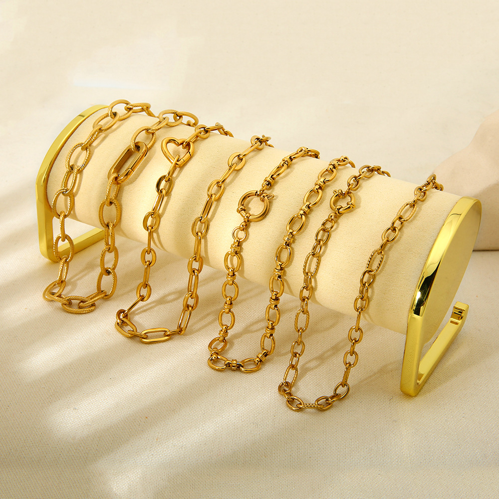 Simple Necklace with a Sense of Luxury - DIY Stainless Steel Necklace for Women h5Picture3