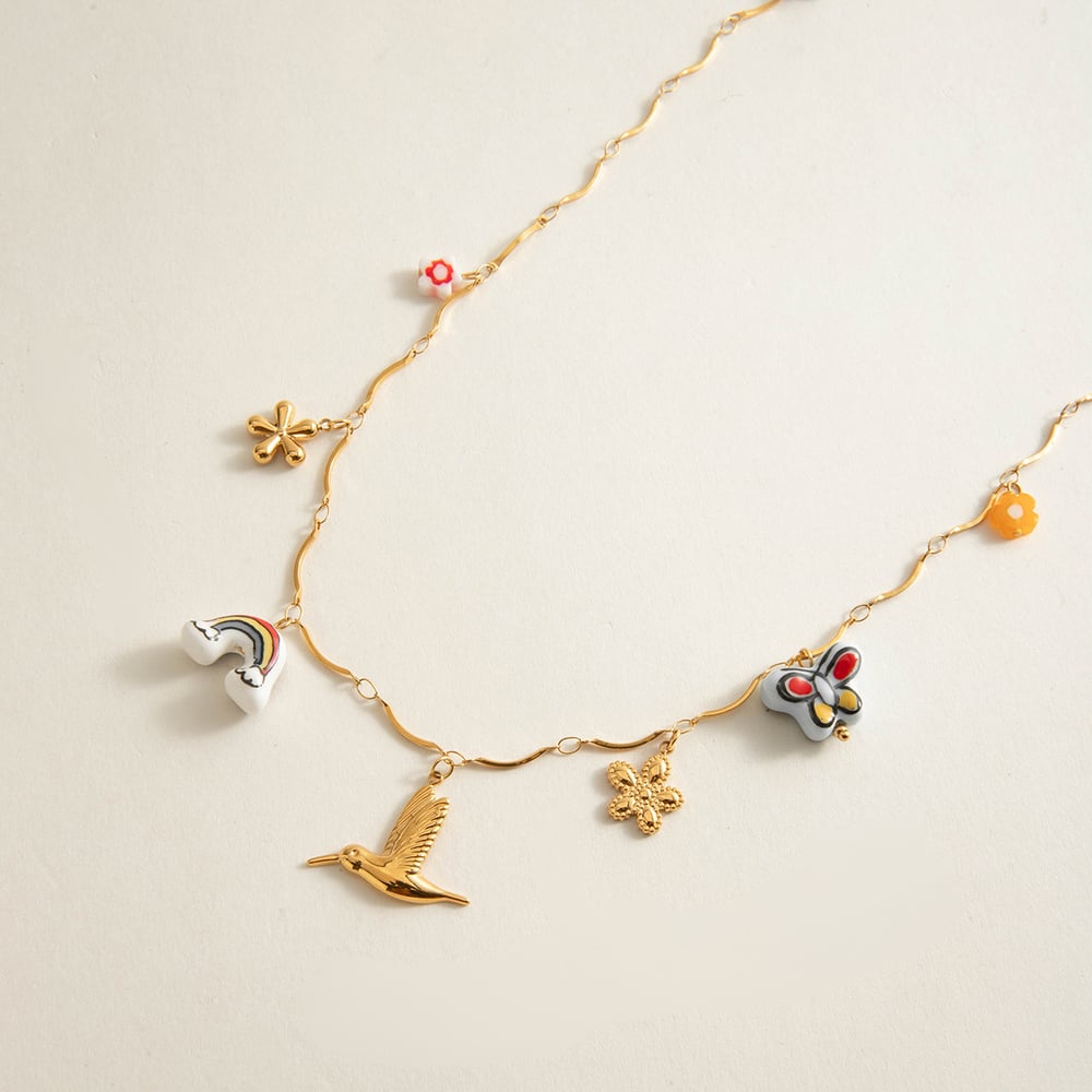 1 Piece Chain Stainless Steel Gold Color  Women's DIY Chain Necklaces h5Picture3