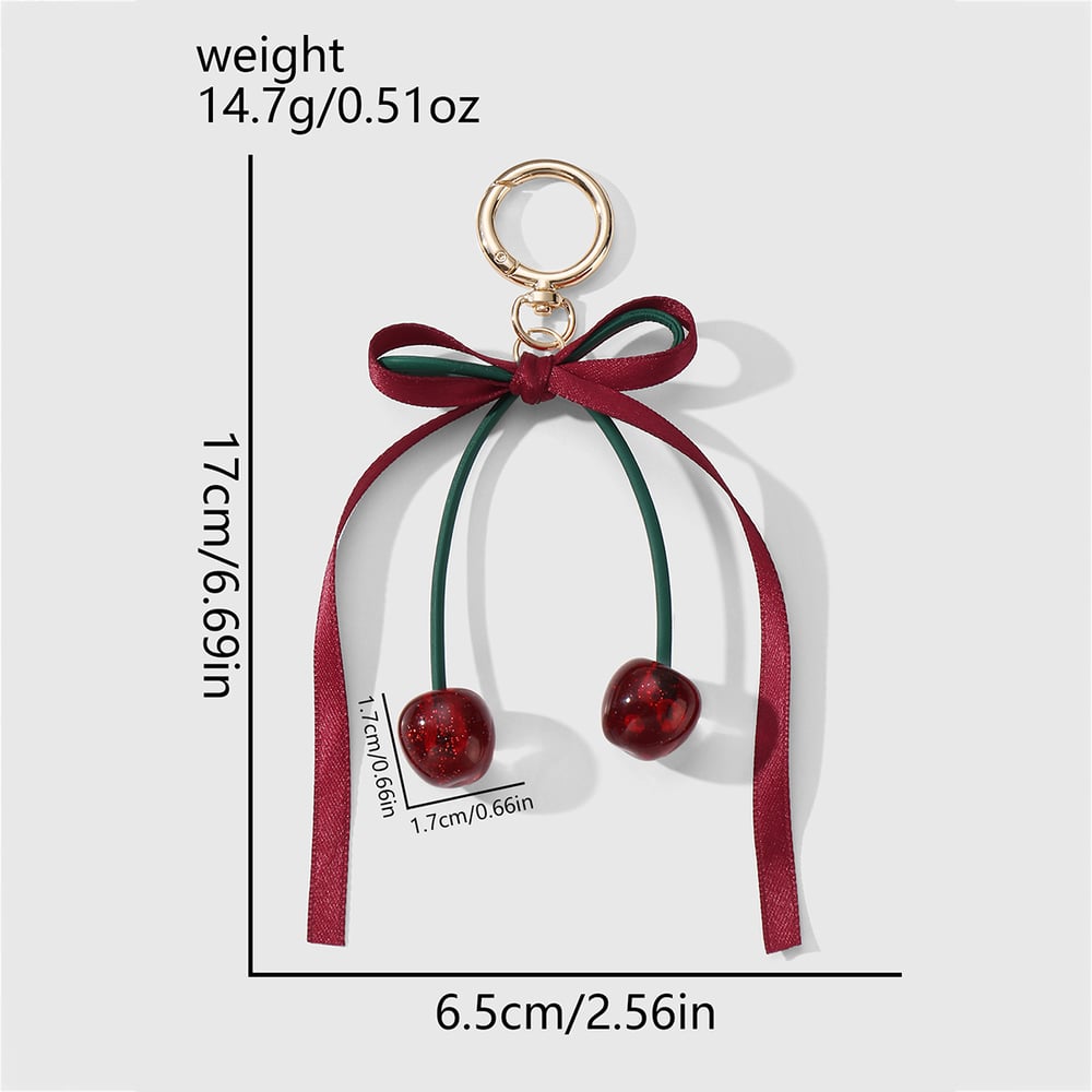 Sweet Cherry Bag Charms h5Picture2