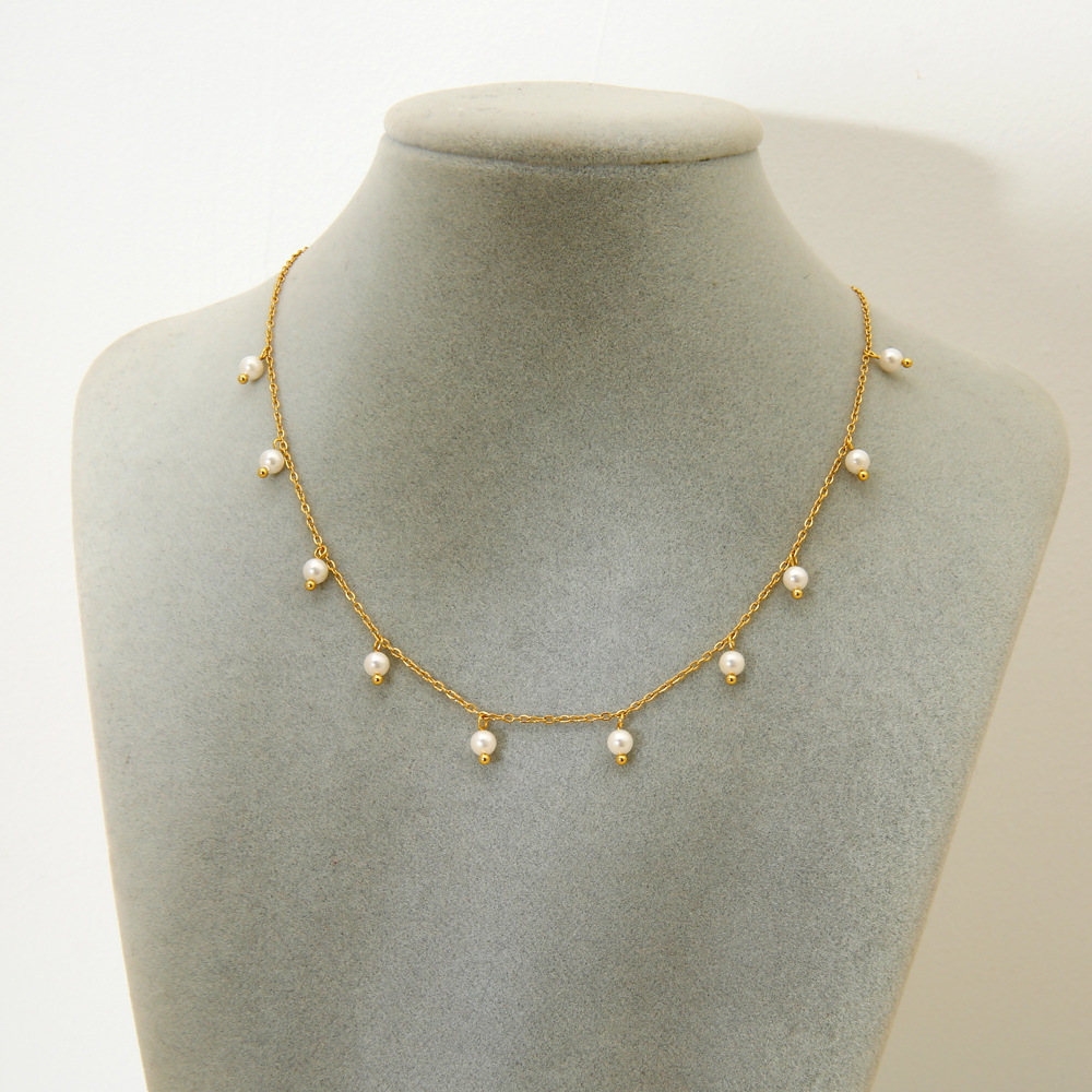 1 Piece Simple Series Daily Pearl Women's Pendant Necklaces Picture4