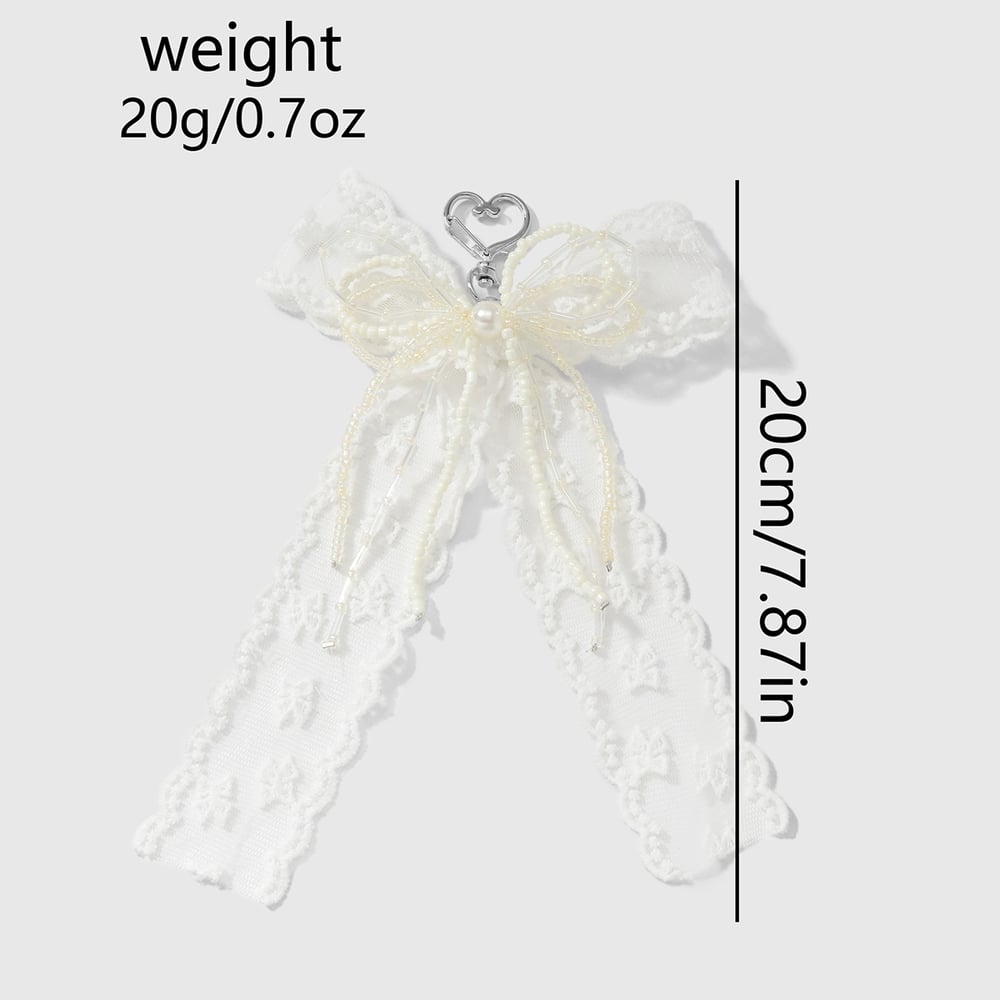 Lace Bow Knot Bag Charms h5Picture10